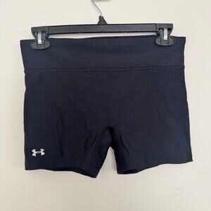 Under Armour HeatGear Compression Shorts in Black